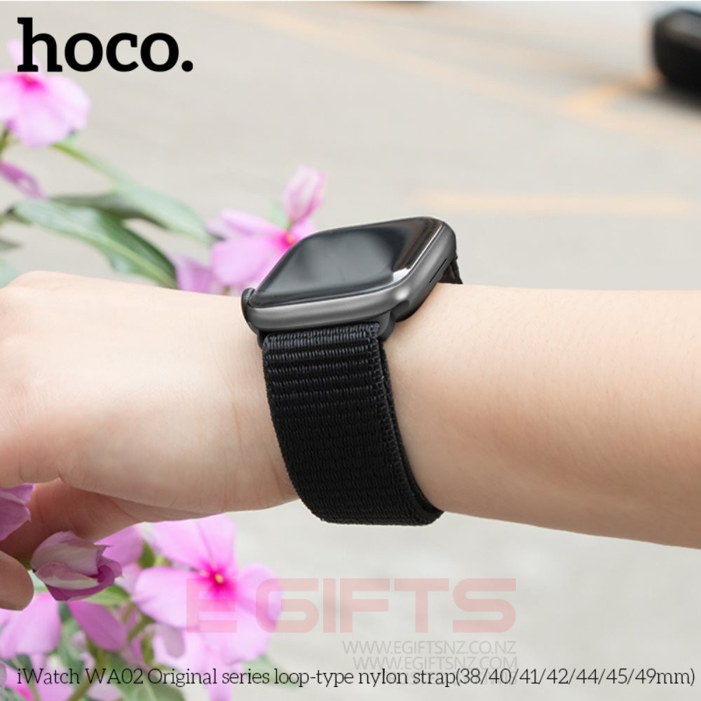 HOCO Apple iWatch 38-41mm Nylon Solo Loop Band Strap - Image 19