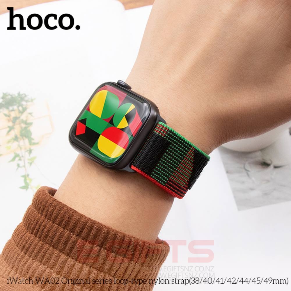 HOCO Apple iWatch 38-41mm Nylon Solo Loop Band Strap - Image 8