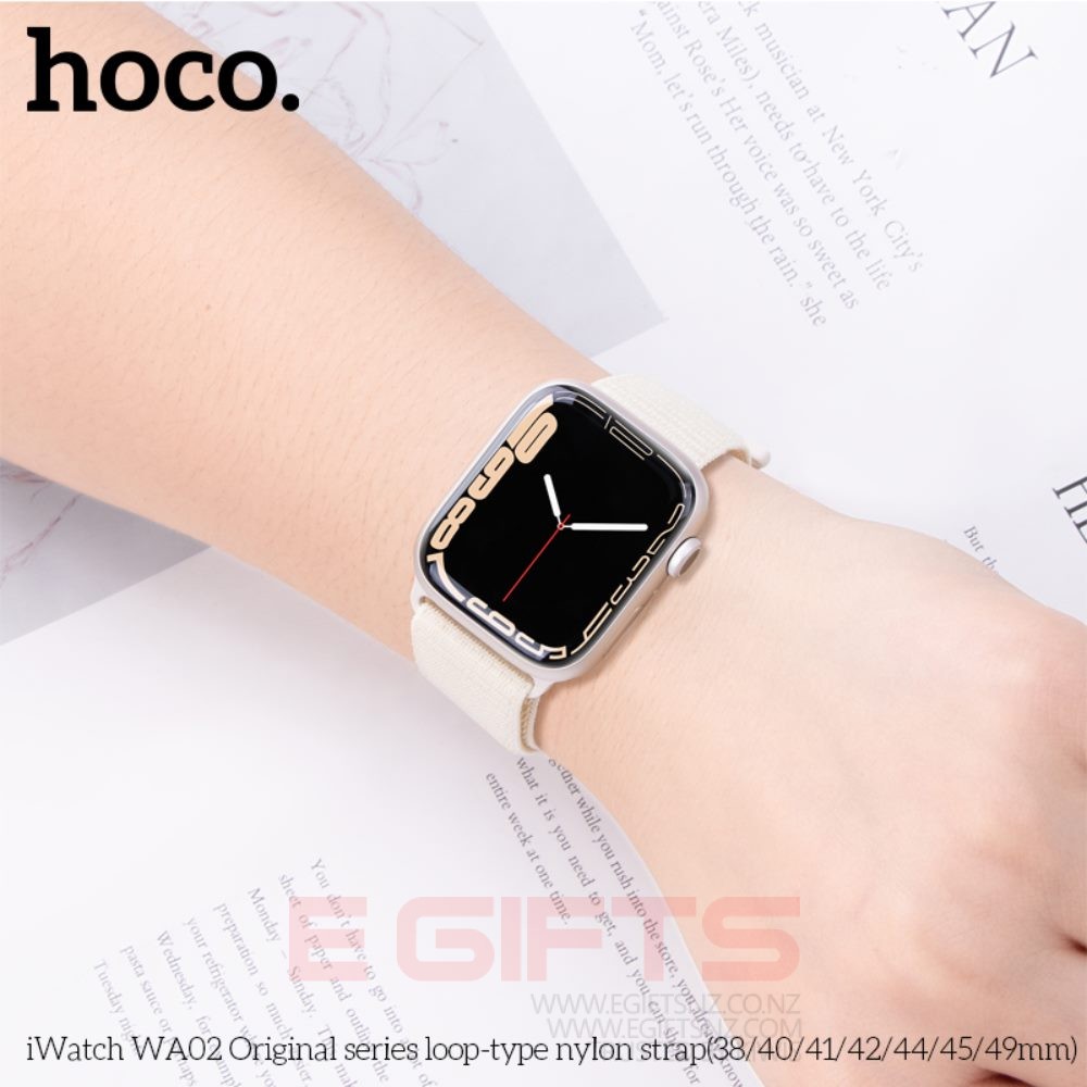 HOCO Apple iWatch 38-41mm Nylon Solo Loop Band Strap - Image 12