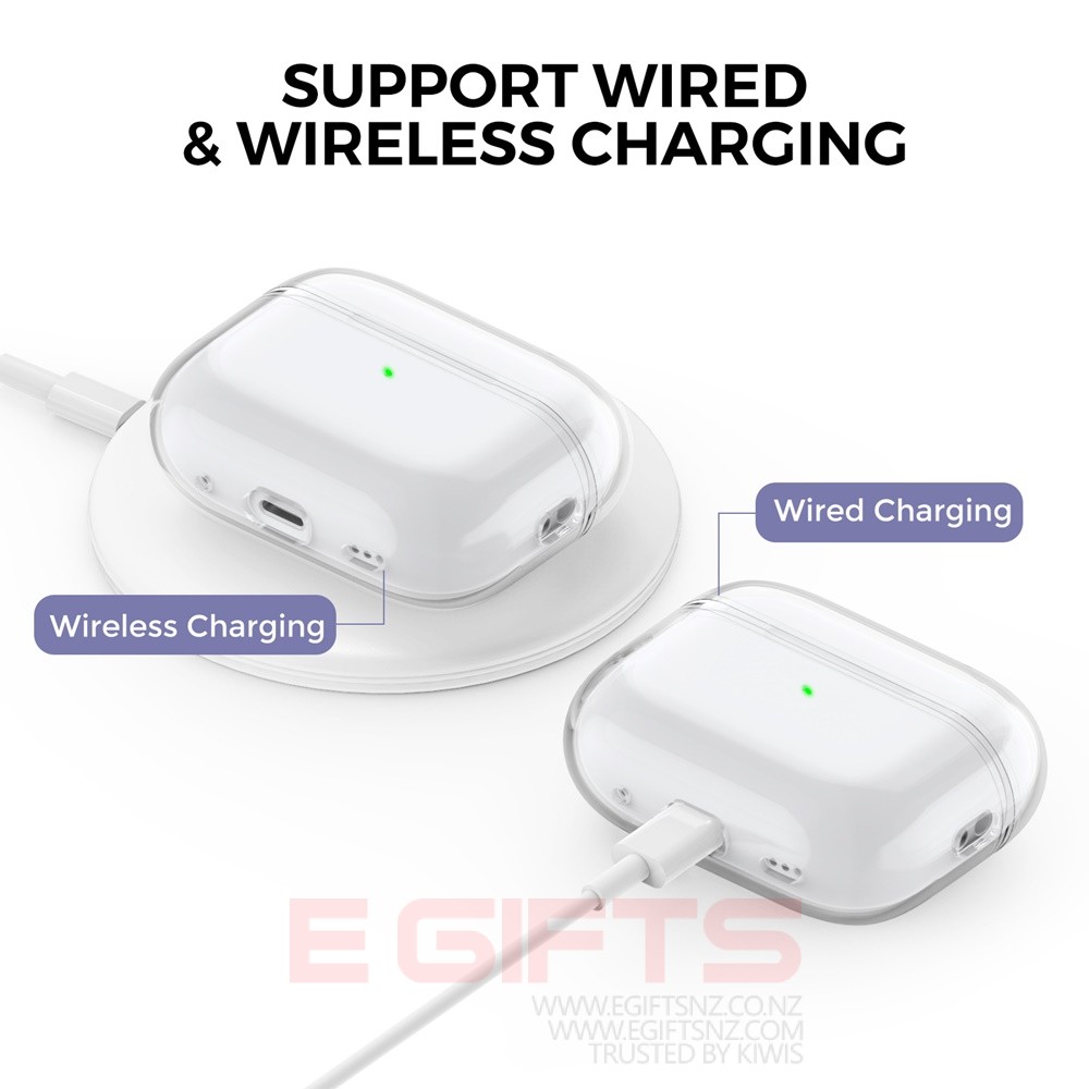 Ahastyle Air pods pro 2 Clear Hard Case - Image 6