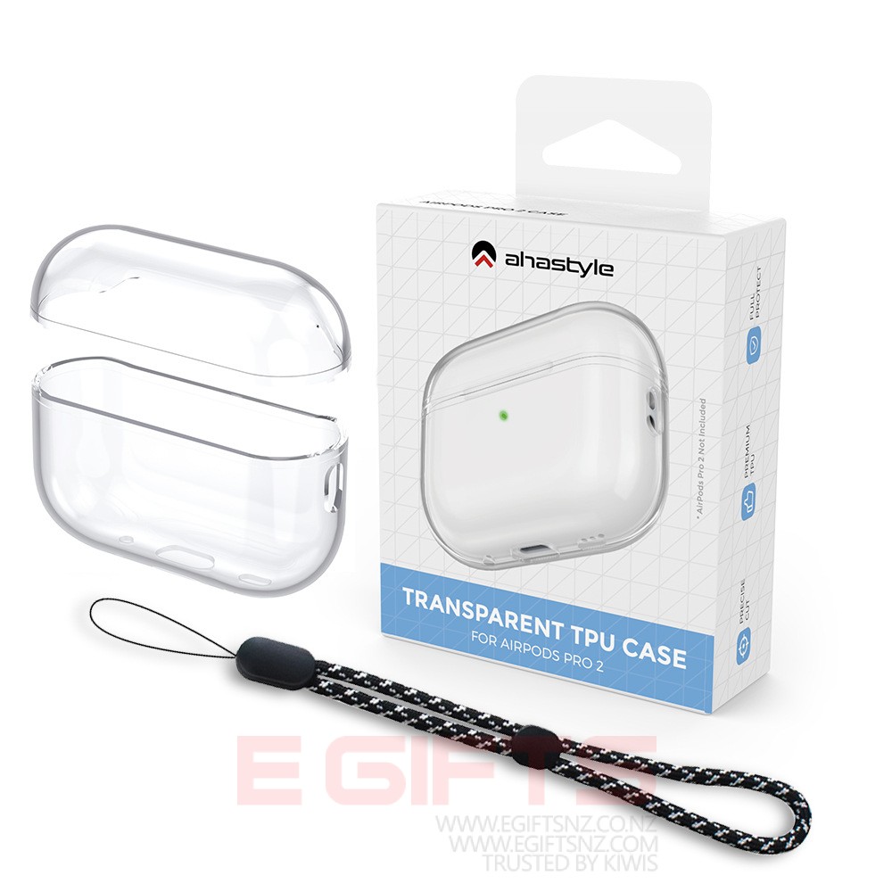 Ahastyle Air pods pro 2 Clear Hard Case - Image 5