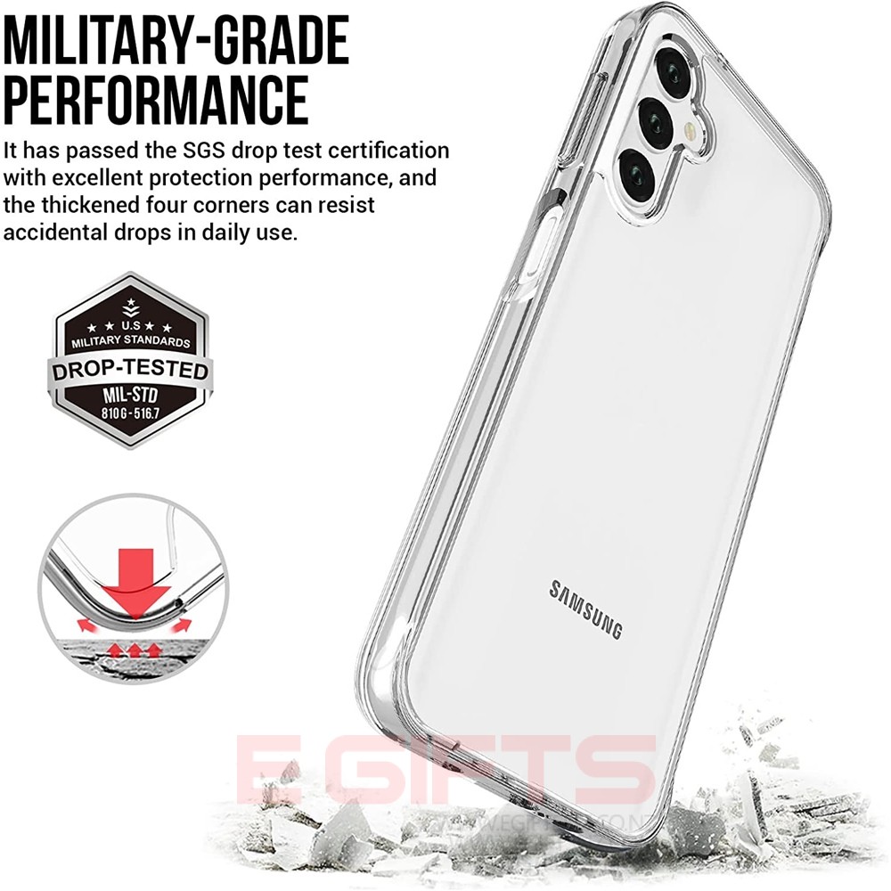 SAMSUNG A13 Tough Clear Case - Image 2