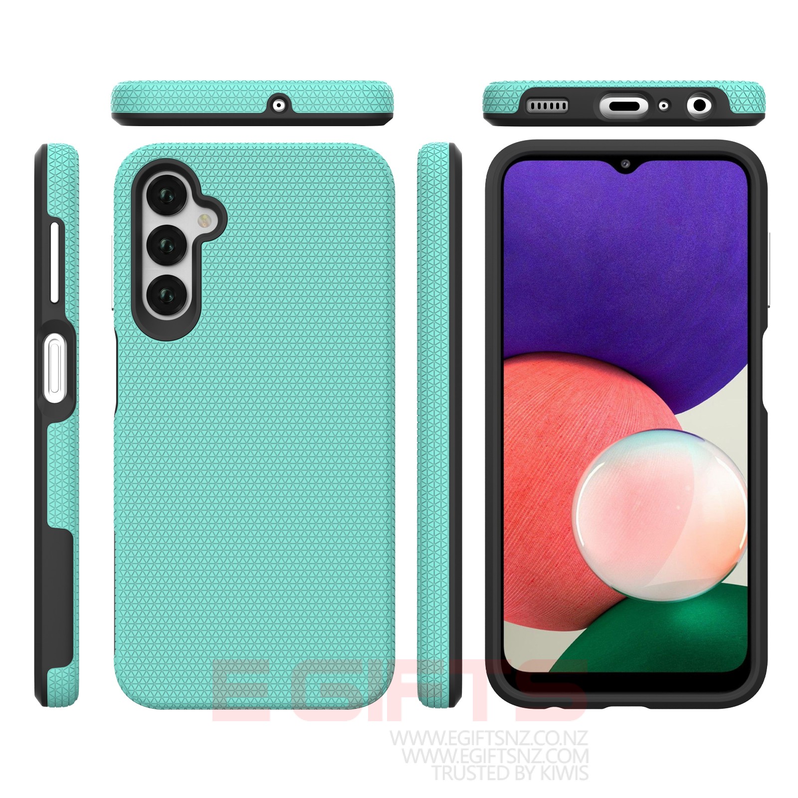 Samsung A34 Protective Military Grade Triangle Case - Image 9