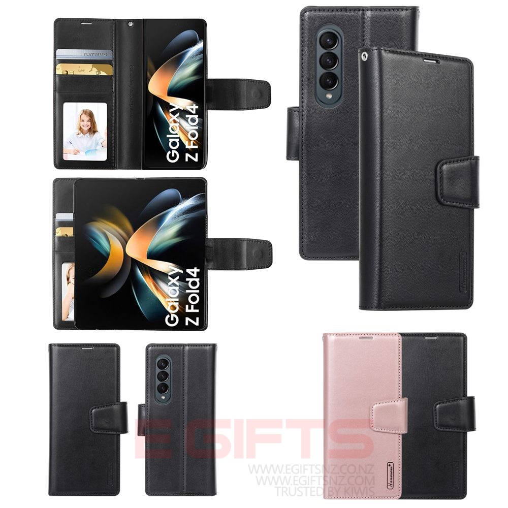 Samsung Galaxy Z Fold 4 Hanman PU Leather Flip Wallet Case - Image 2