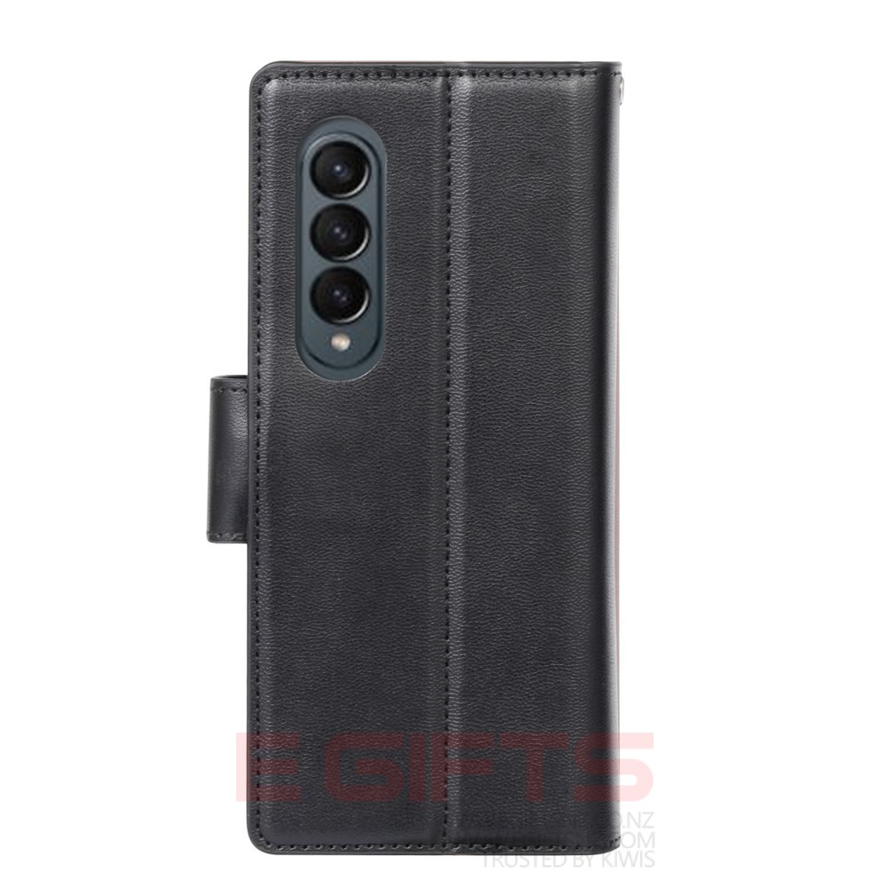 Samsung Galaxy Z Fold 4 Hanman PU Leather Flip Wallet Case - Image 8