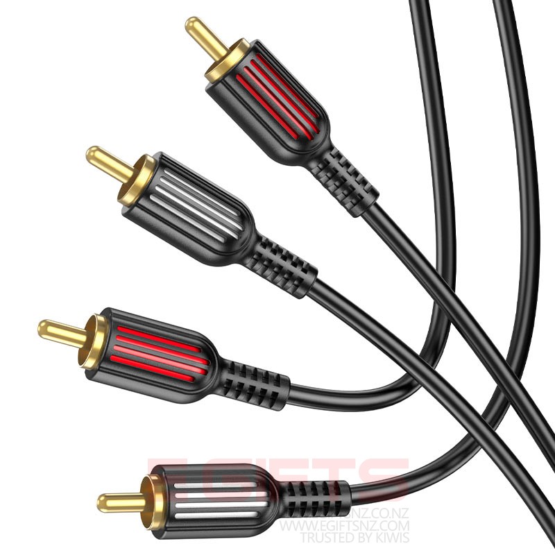 BOROFONE BL13 double RCA to double RCA audio cable - Image 4