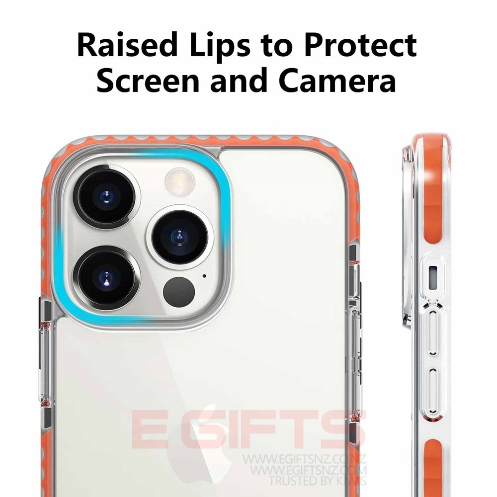 iPhone 13 Pro Magsafe Tough clear case colour frame - Image 6