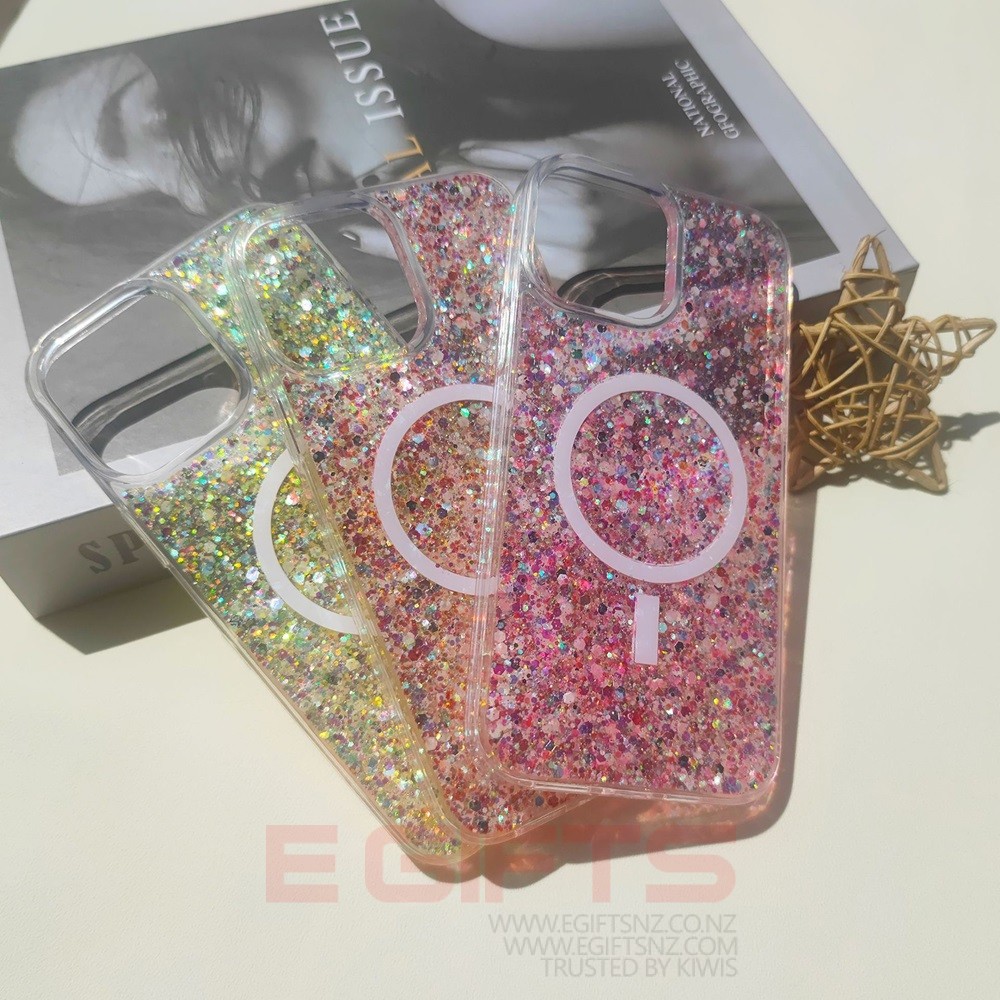 iPhone 14 Pro Max Galaxy Magsafe Bling Back Cover - Image 13
