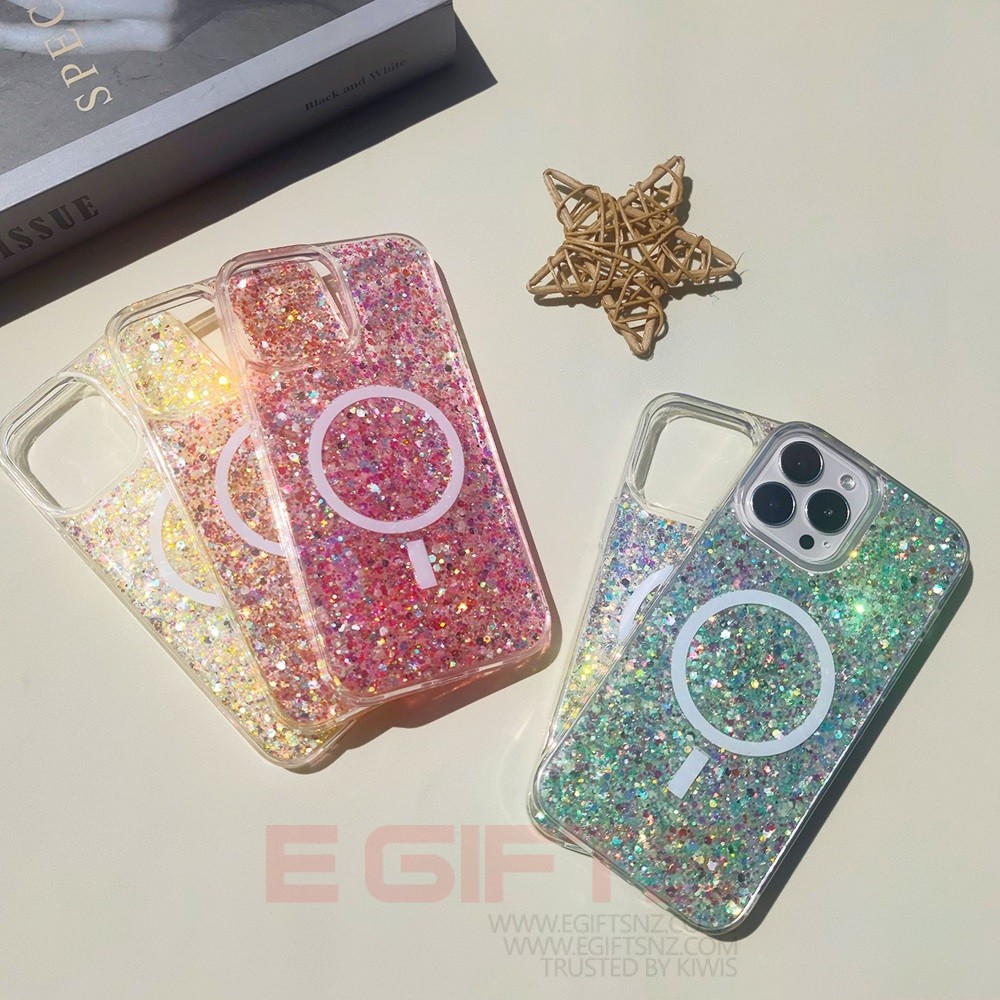 iPhone 14 Pro Max Galaxy Magsafe Bling Back Cover - Image 11