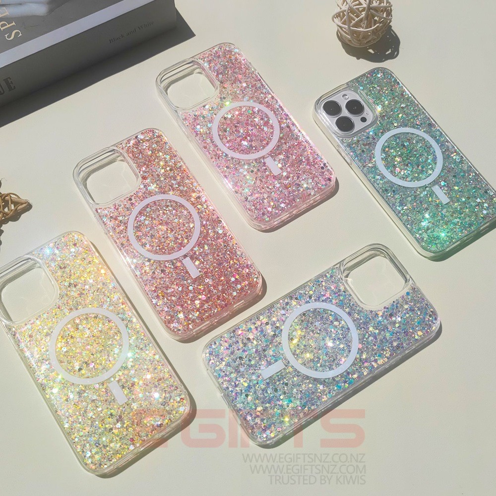 iPhone 14 Pro Max Galaxy Magsafe Bling Back Cover - Image 10
