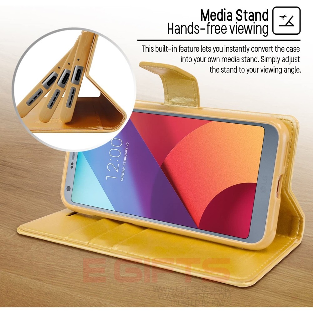 iPhone 15 Plus Mercury Goospery Blue Moon Wallet Case - Image 4