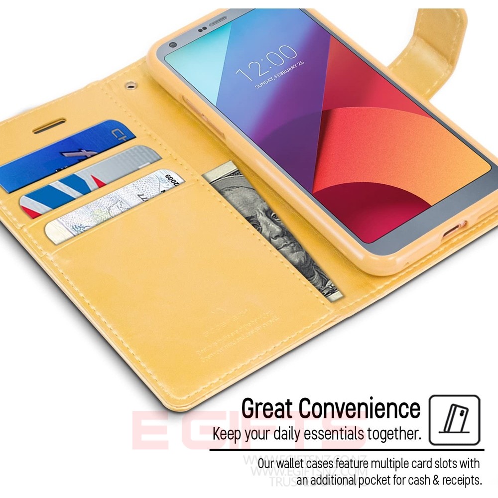 iPhone 11 Pro Mercury Goospery Blue Moon Wallet Case - Image 8