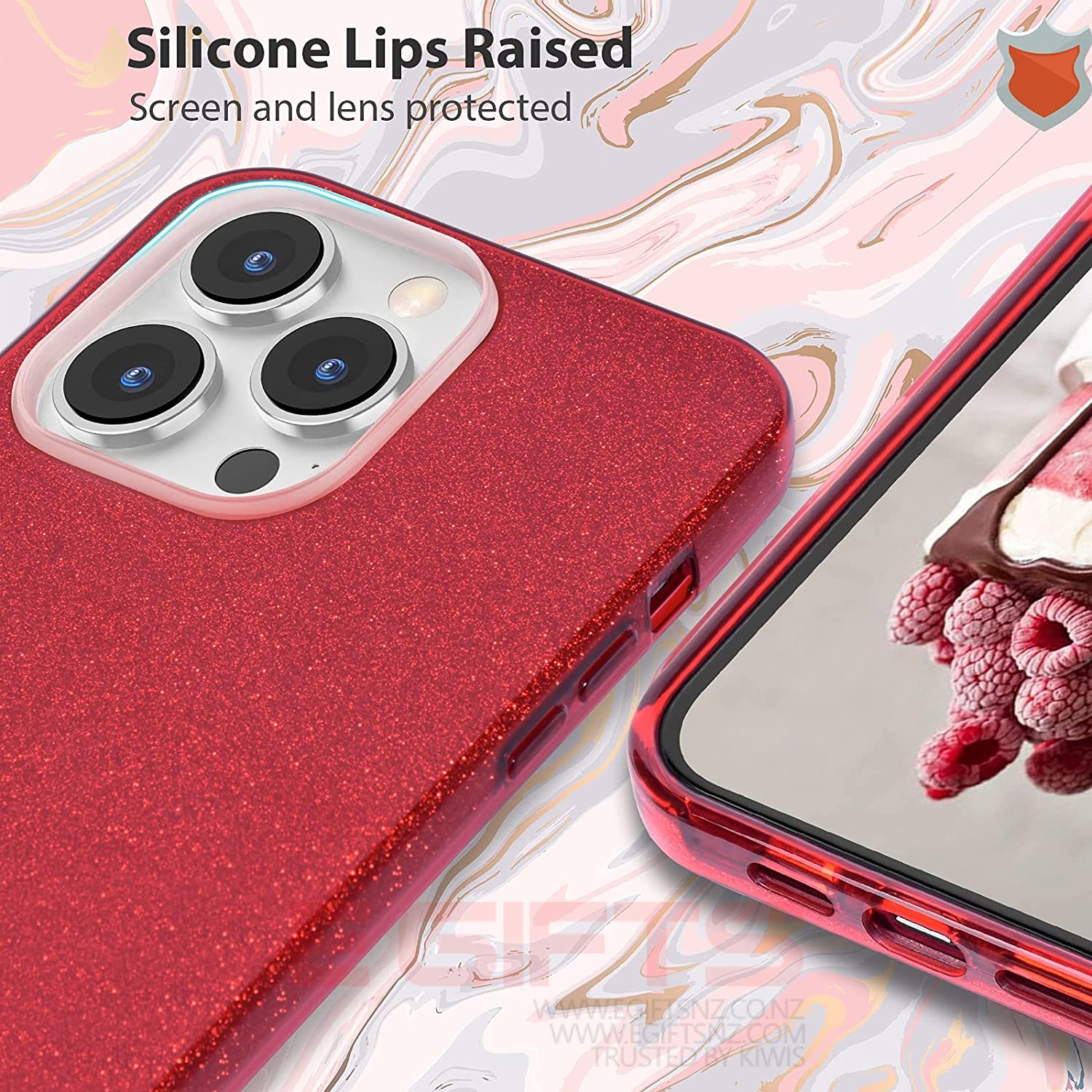 iPhone 15 Pro slim Bling Case - Image 4