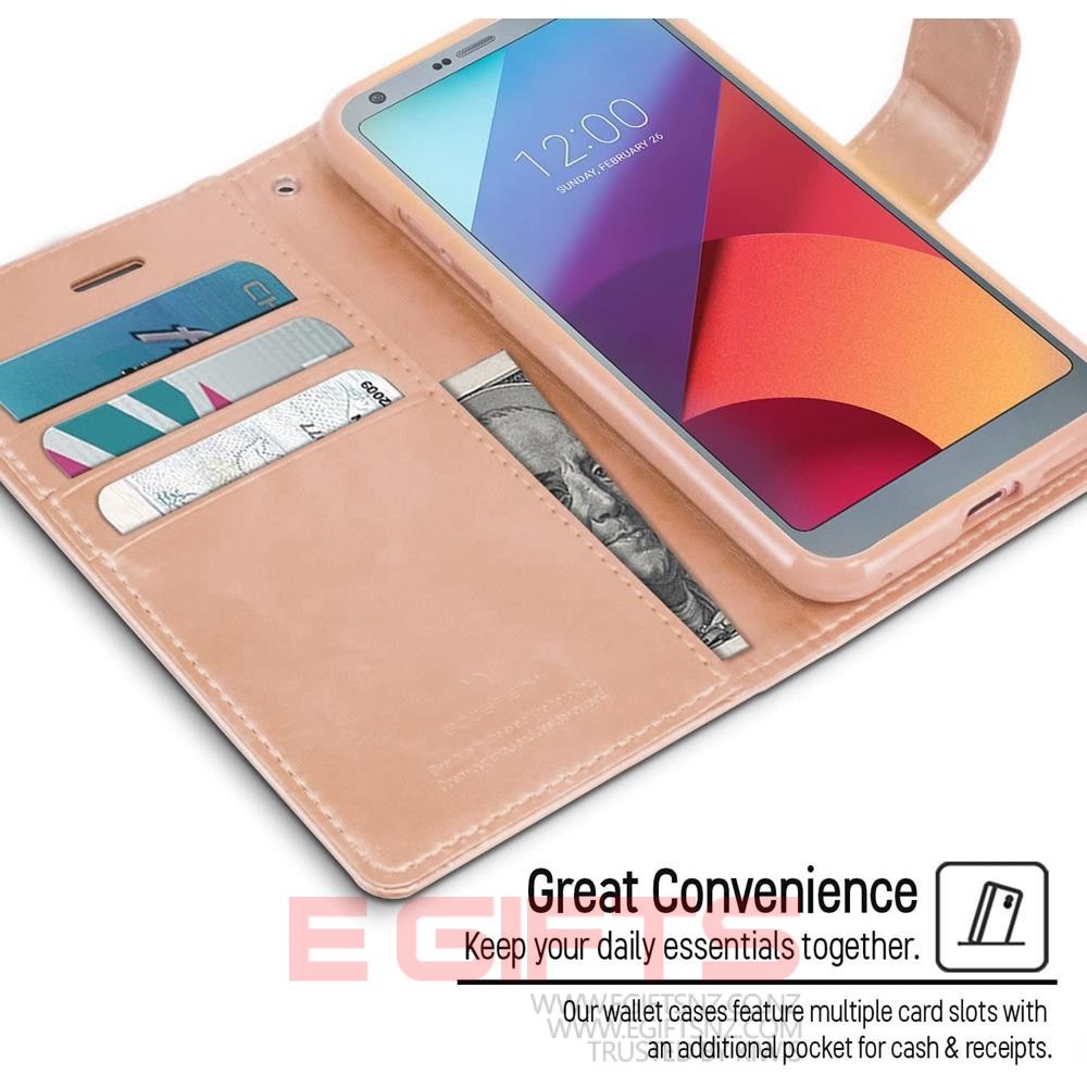 Samsung S10 Plus Goospery Blue Moon Wallet Case - Image 7