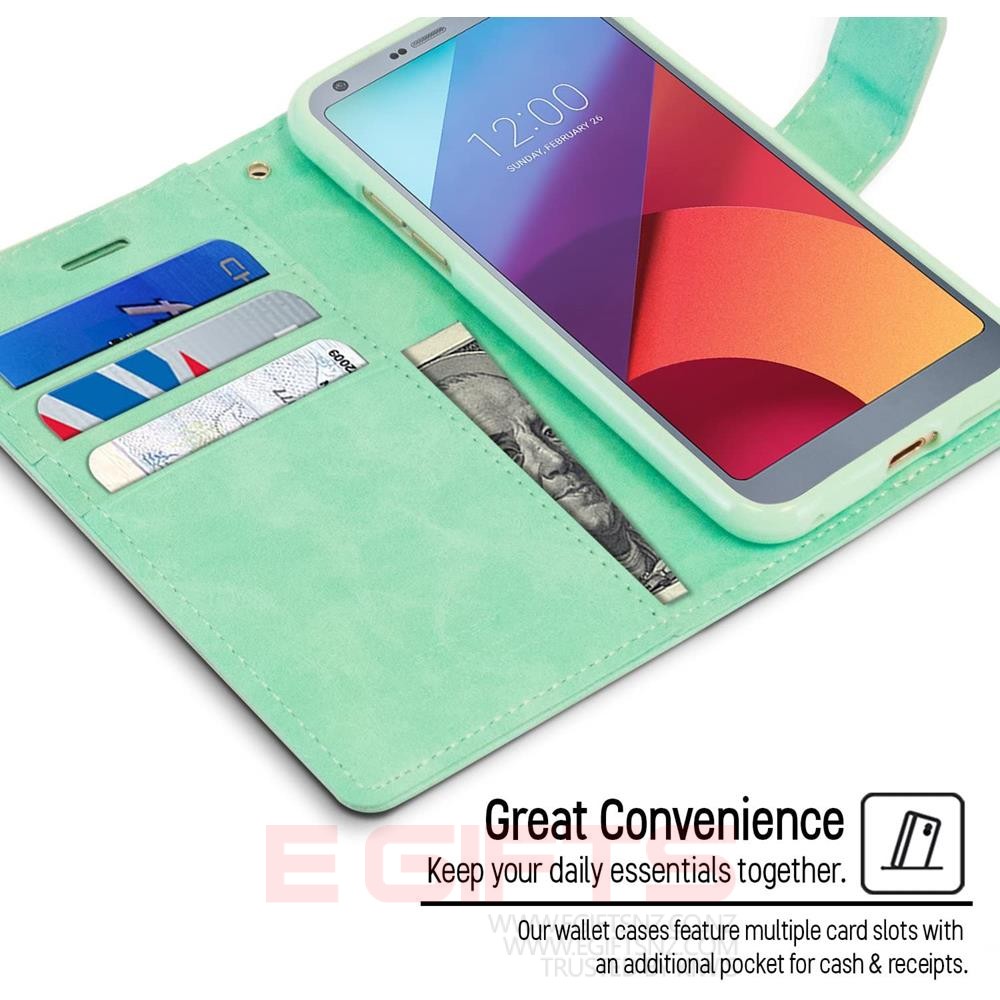 iPhone 11 Pro Mercury Goospery Blue Moon Wallet Case - Image 5