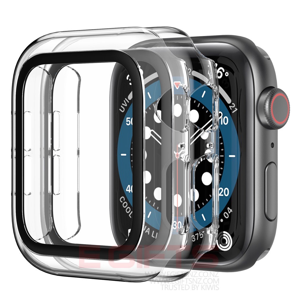 Ahastyle iWatch 41mm Tempered Glass Screen Protector Case - Image 3