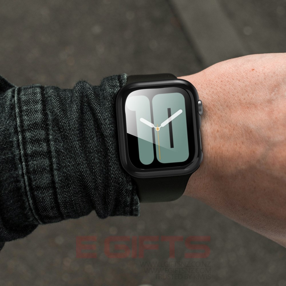 Ahastyle iWatch Gen 45mm Tempered Glass Screen Protector Case - Image 2