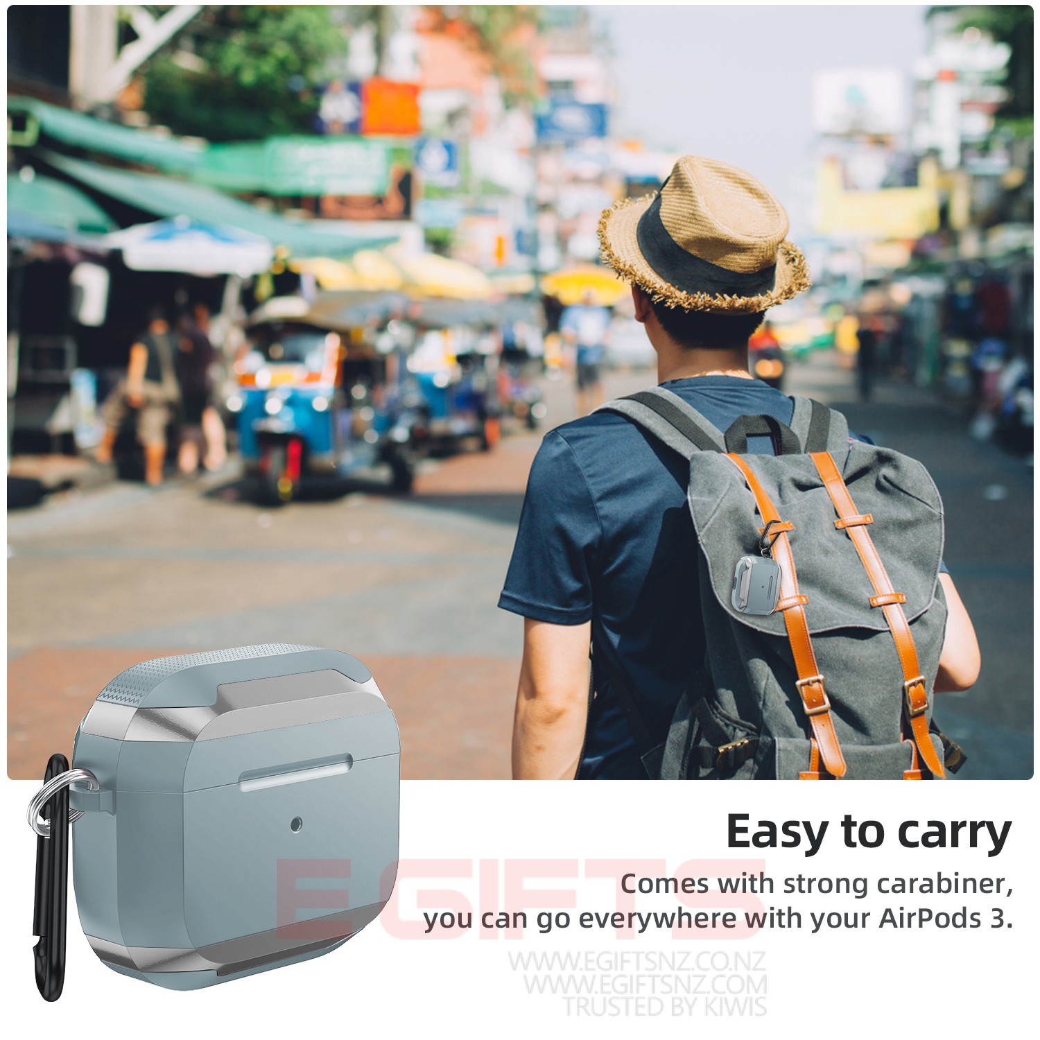 Apple Air pods 4 Metal Tough Case - Image 7