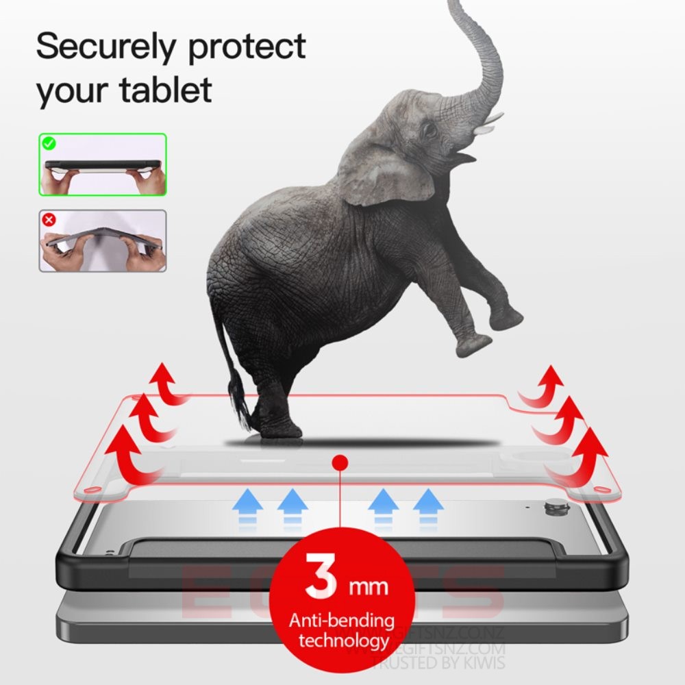 DUX iPad 10.2 Magnetic Detachable Tough Bumper Case - Image 5