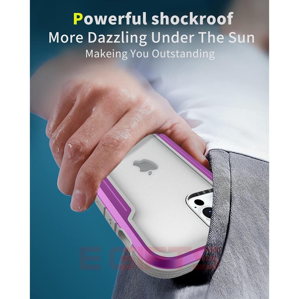 iPhone 13 Pro Max Metal Clear Back Cover - Image 7