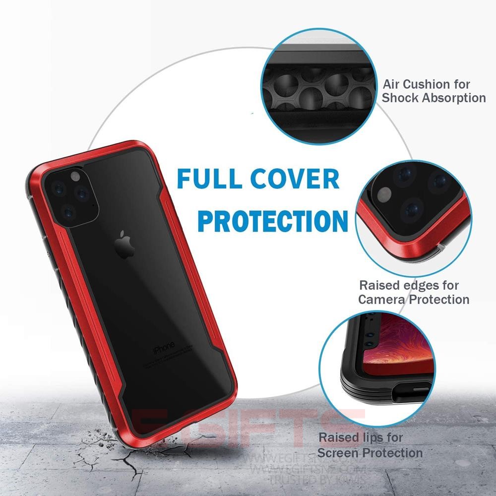 iPhone 14 Pro Metal Clear Back Cover - Image 3