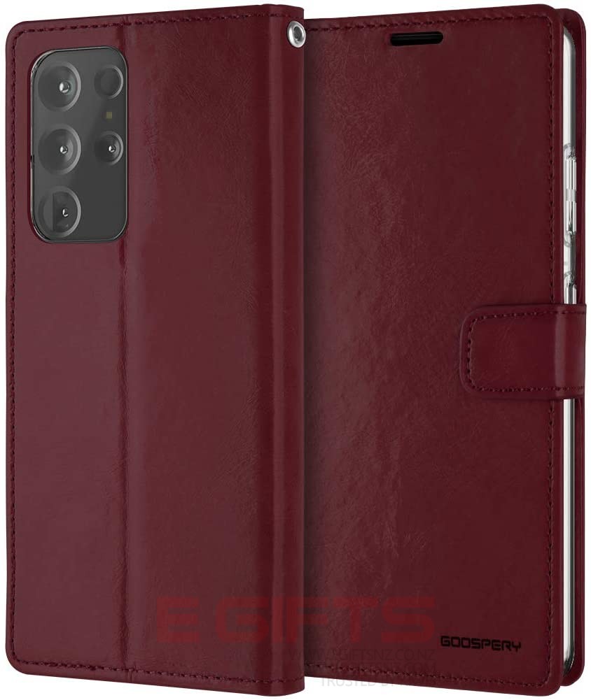 SAMSUNG S20 Ultra Goospery Blue Moon Wallet Case - Image 10