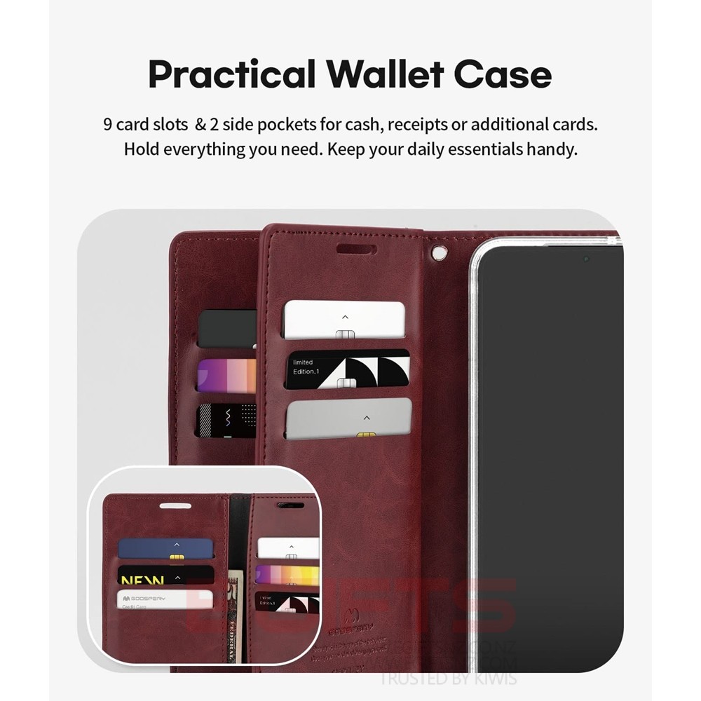 Samsung S22 Plus Mercury Goospery Mansoor Wallet Case - Image 5