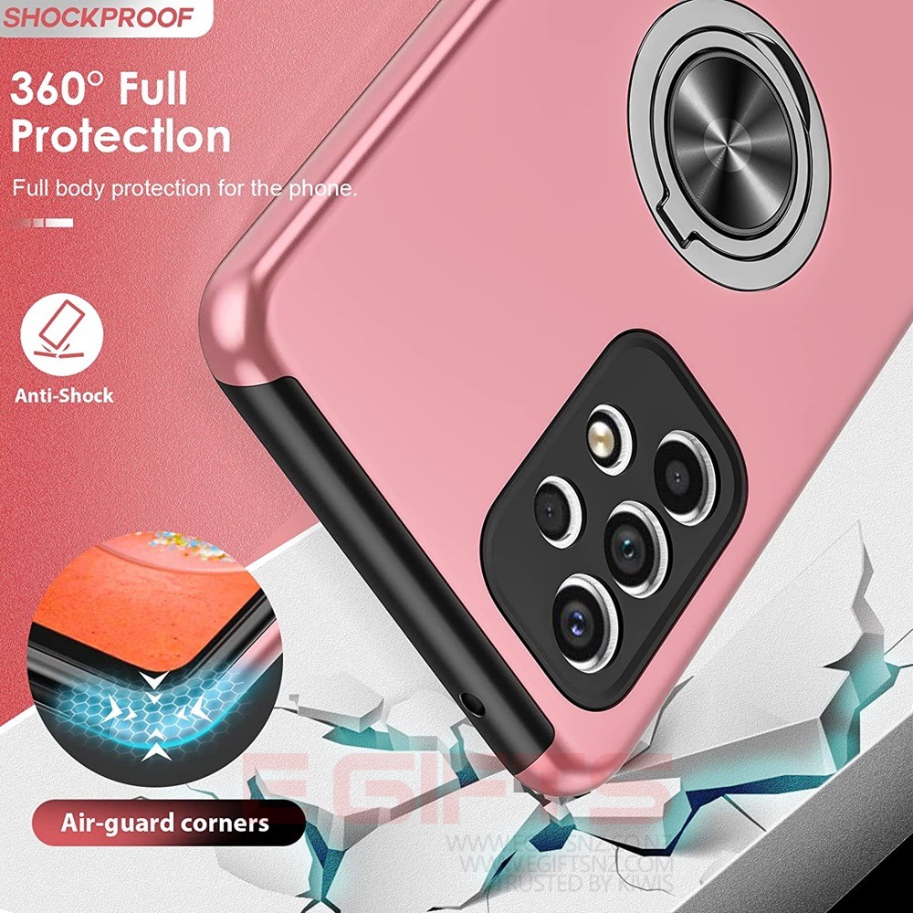 Samsung A33 Ring Back Cover - Image 4