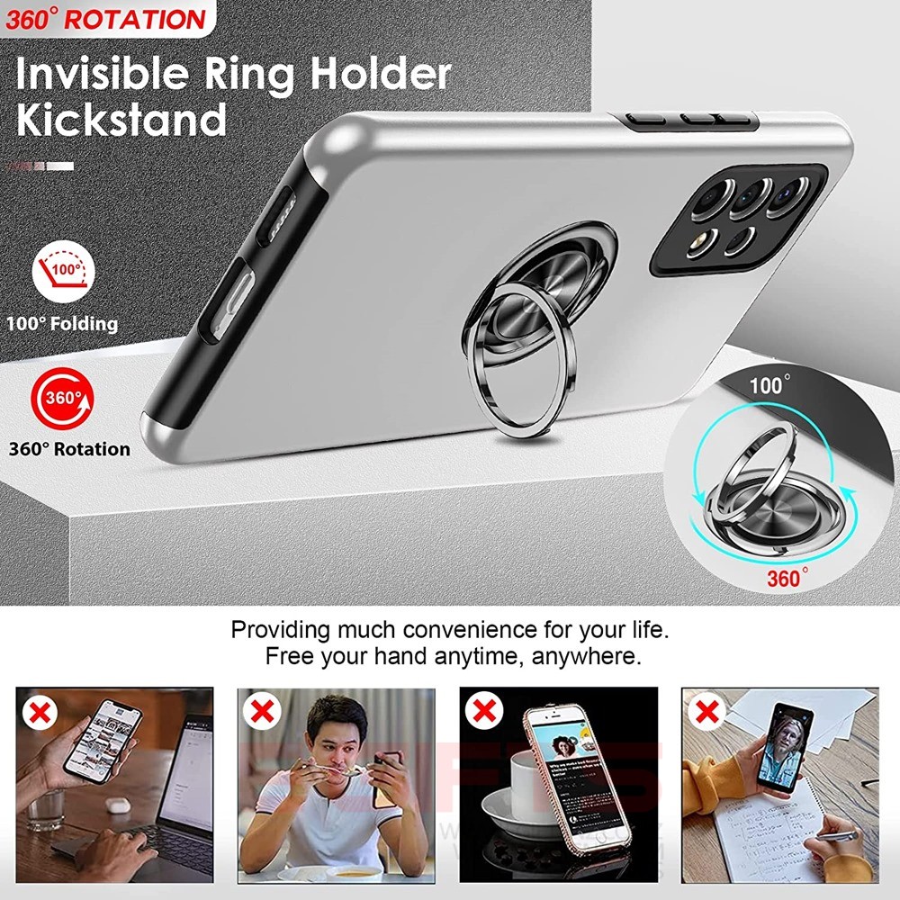 Samsung A33 Ring Back Cover - Image 3