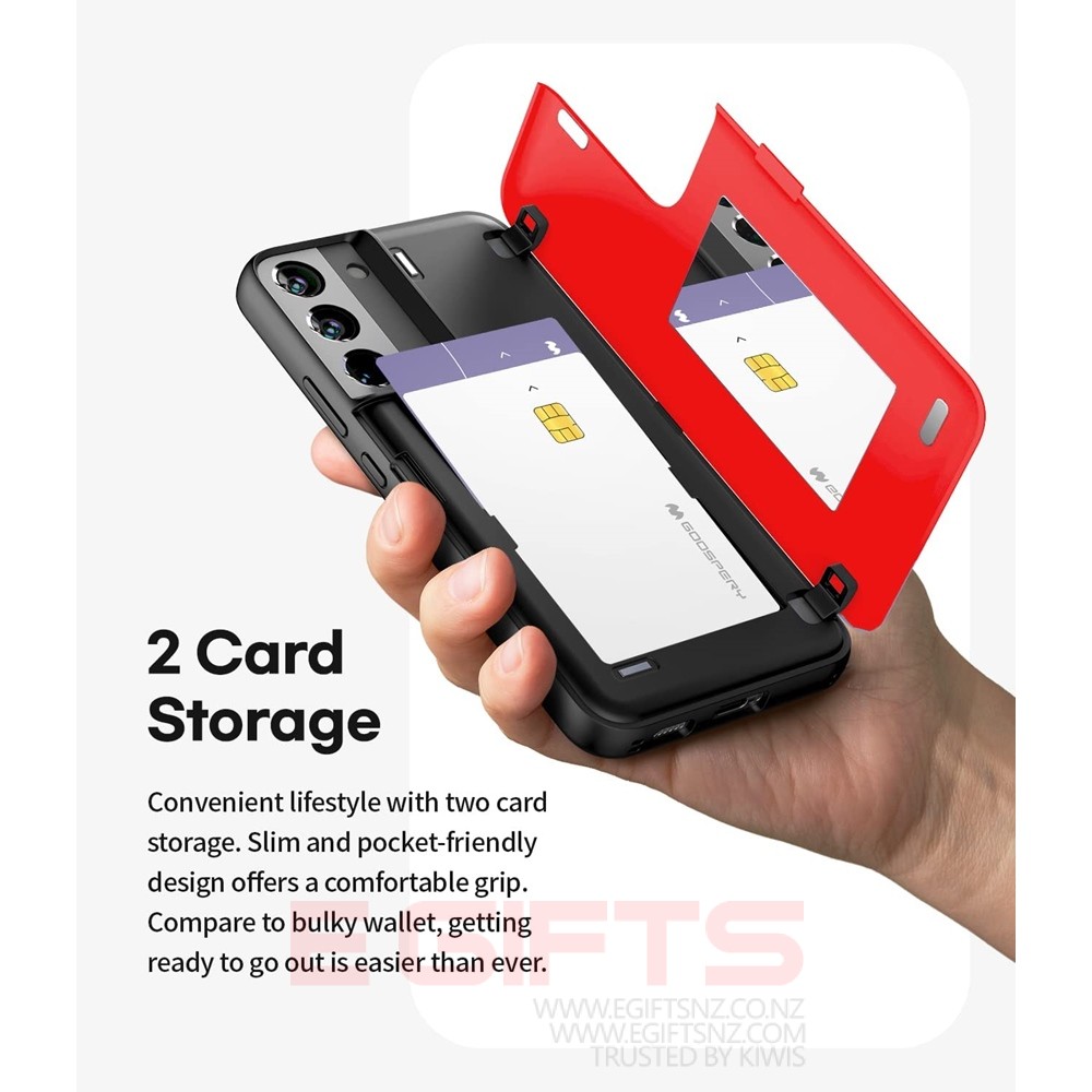 Samsung Galaxy S24 Plus Goospery Magnetic Door Bumper Case - Image 9