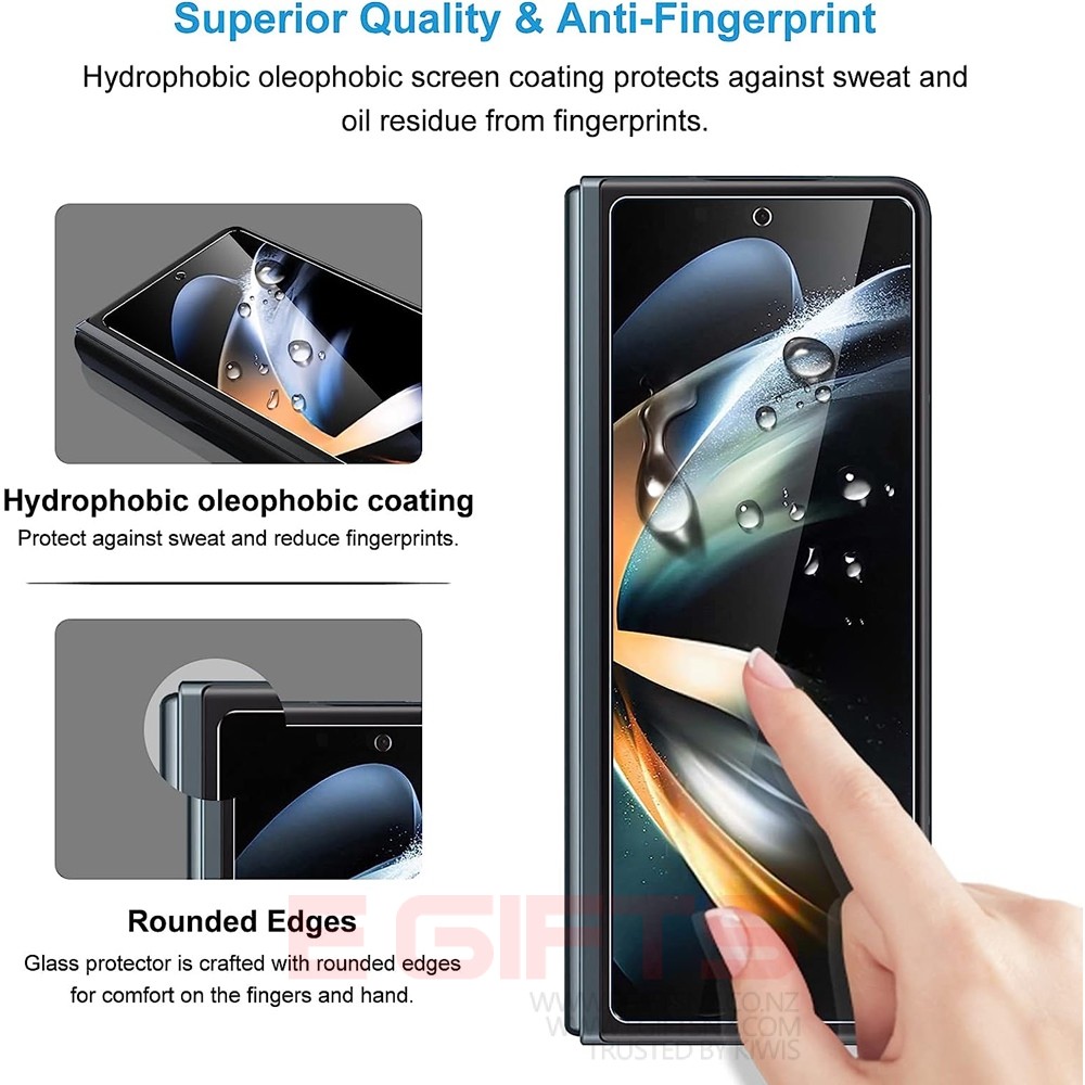 Samsung Galaxy Z Fold Front Screen tempered glass screen protector - Image 5