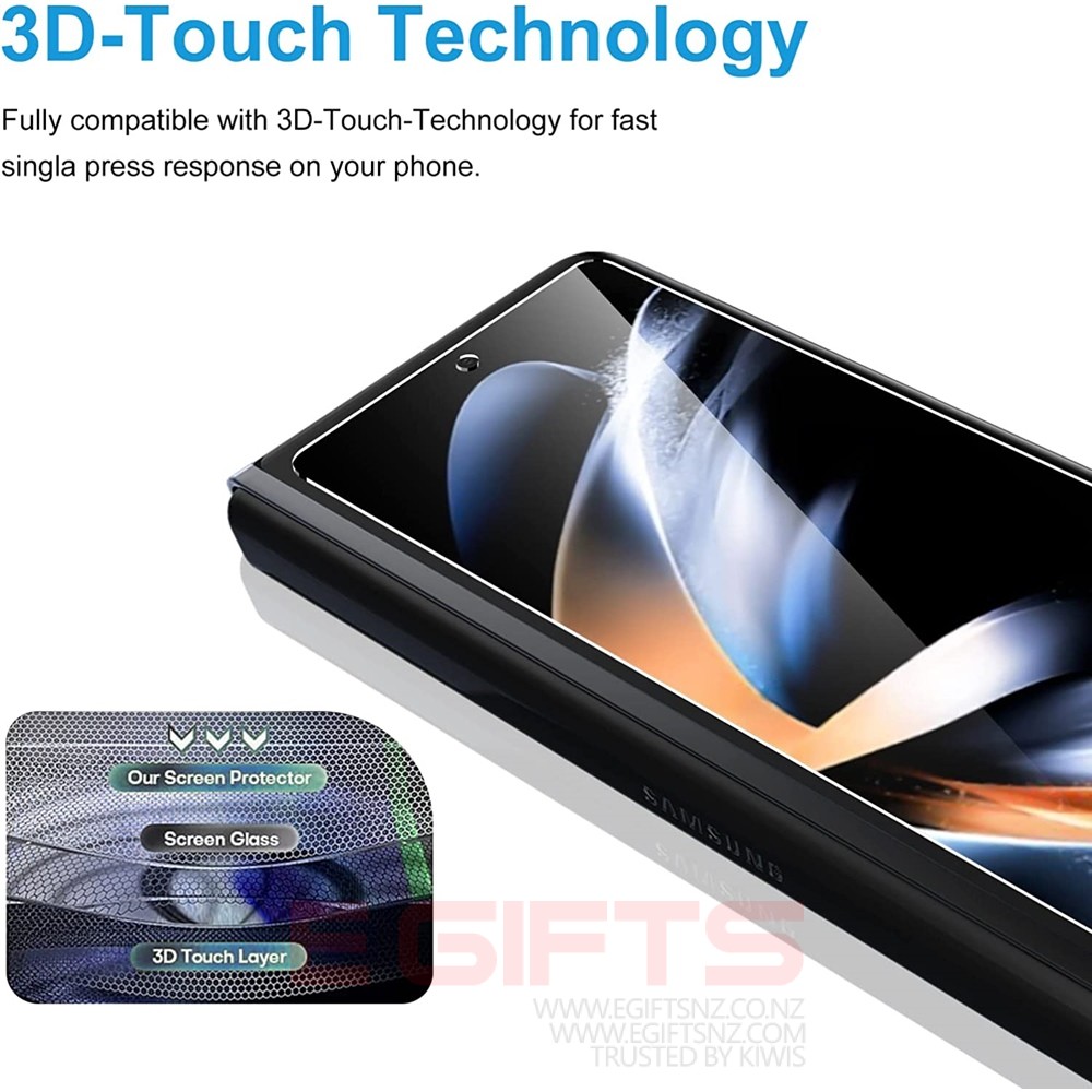 Samsung Galaxy Z Fold Front Screen tempered glass screen protector - Image 4