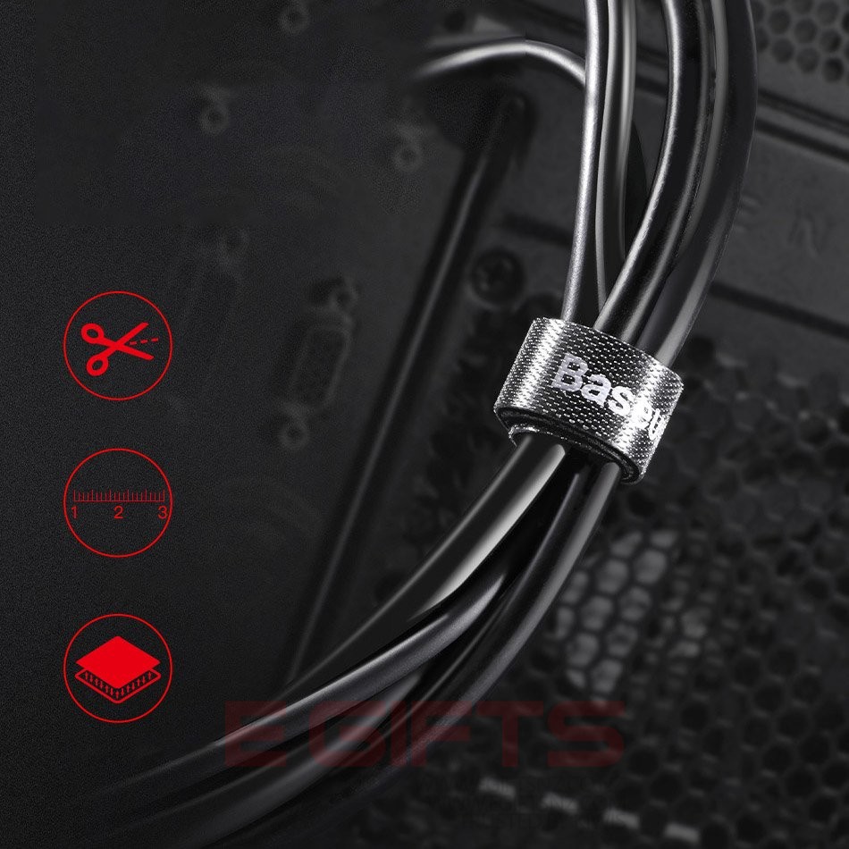 BASEUS Magic Sticker Fastener Tape Nylon Line Organizer - Image 7