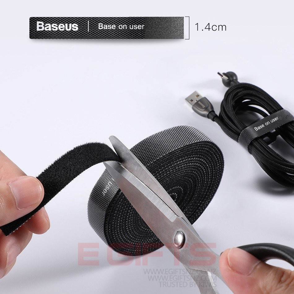 BASEUS Magic Sticker Fastener Tape Nylon Line Organizer - Image 4