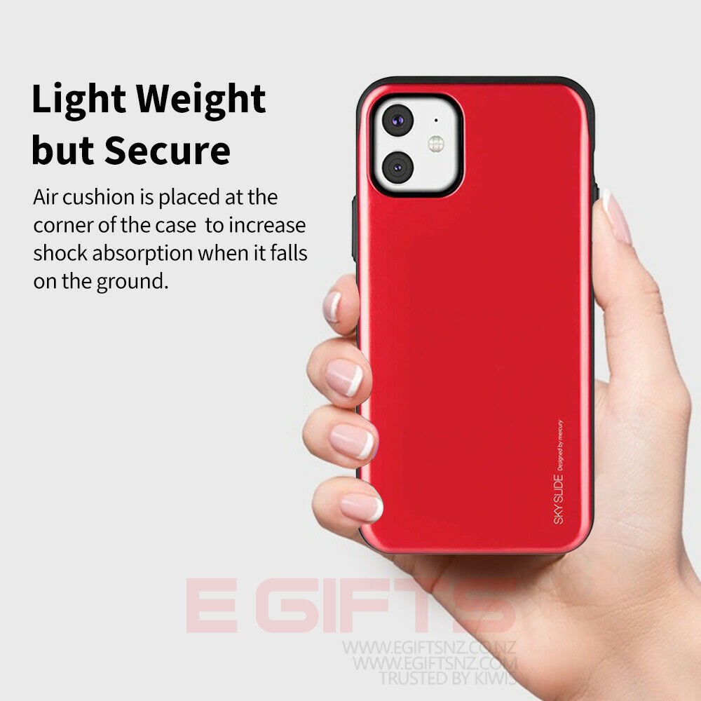 iPhone 12 Mini Mercury Goospery Sky Slide Bumper Case - Image 5