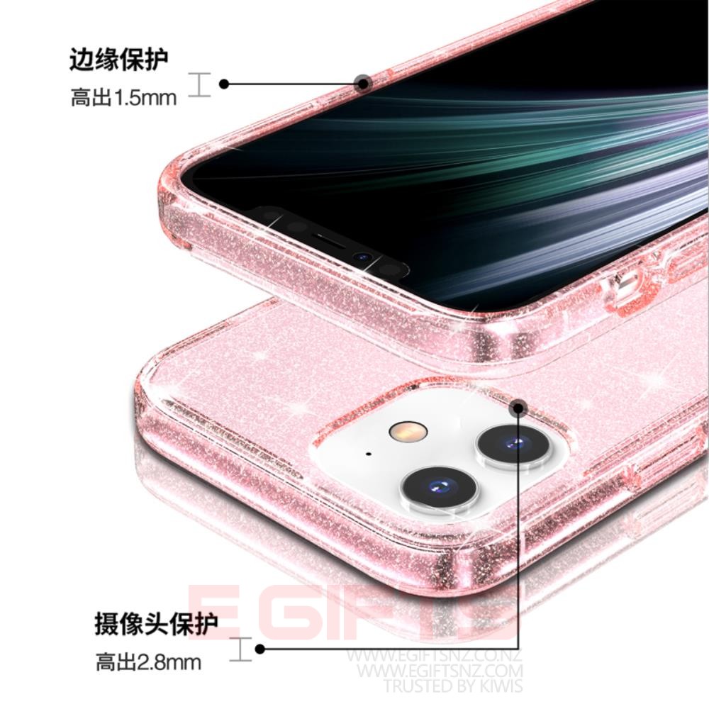 iPhone 11 Tough Bling Clear Case - Image 8