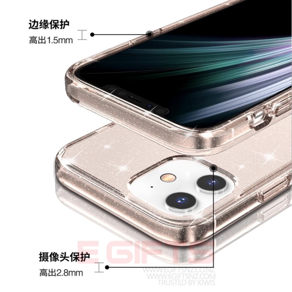 iPhone 11 Tough Bling Clear Case - Image 6