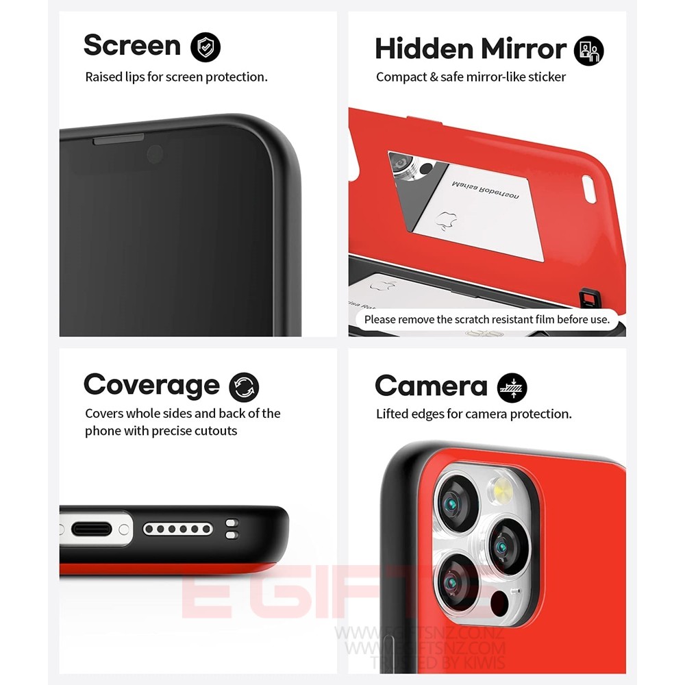 iPhone 13 Pro Max Mercury Goospery Magnetic Door Back Cover - Image 5