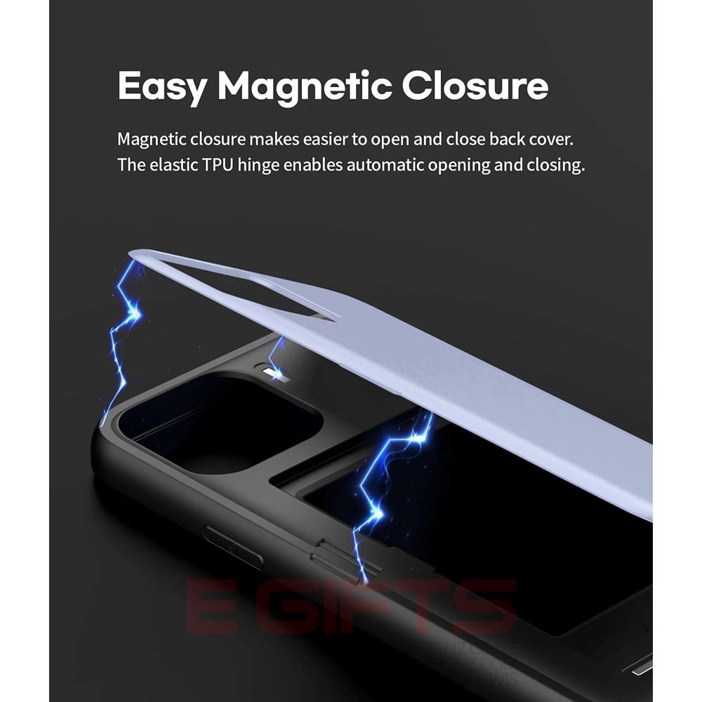 iPhone 13 Pro Max Mercury Goospery Magnetic Door Back Cover - Image 3