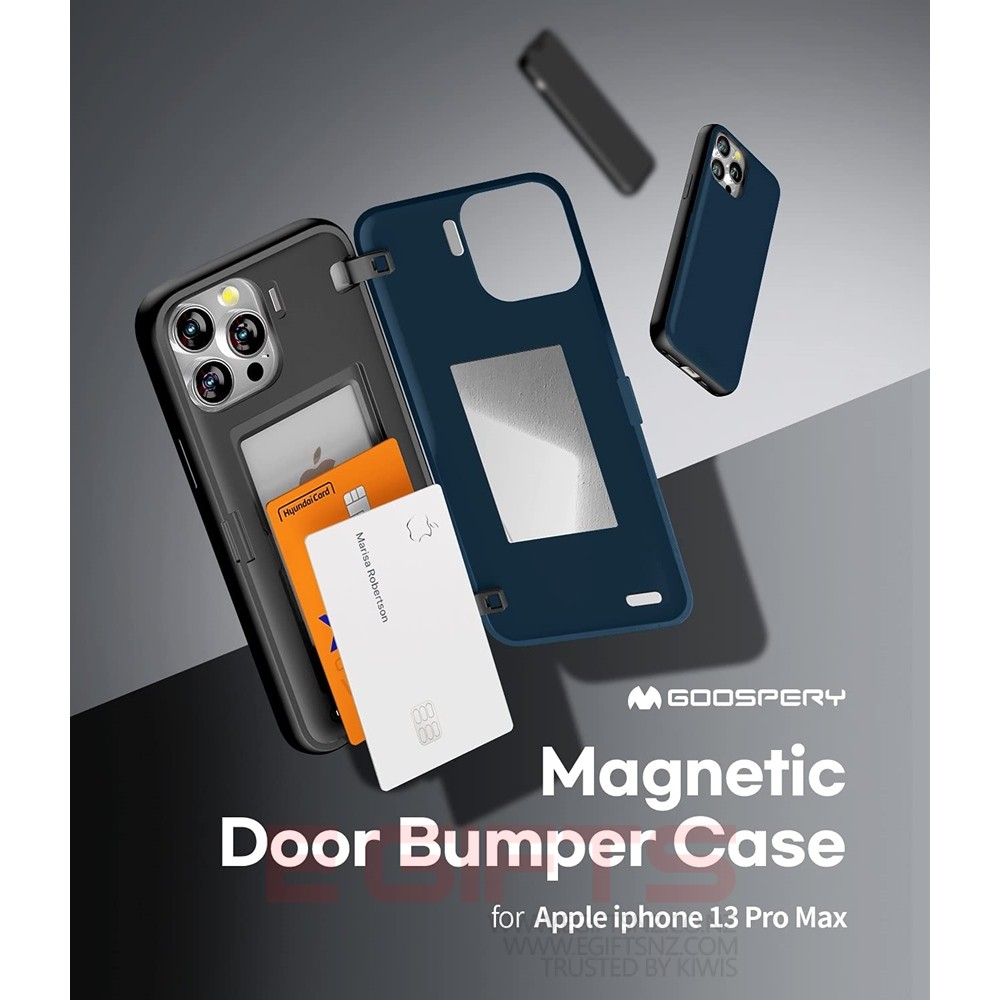 iPhone 12/12 Pro Goospery Magnetic door Bumper Case - Image 2