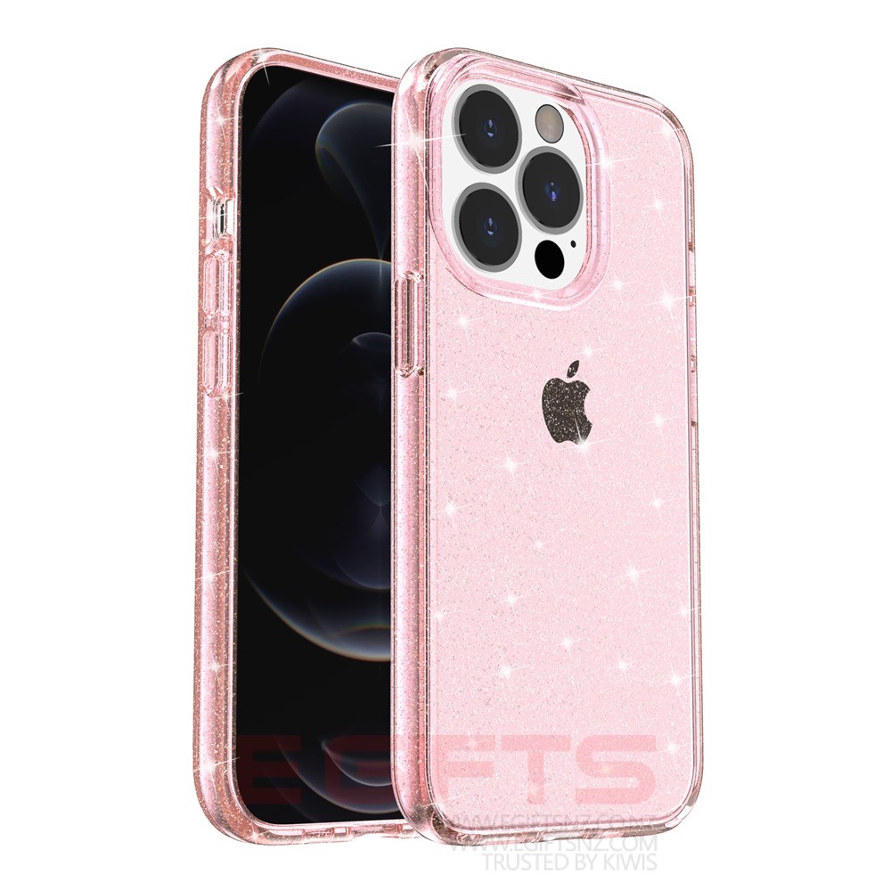 iPhone 13 Pro Tough Clear Bling Case - Image 3