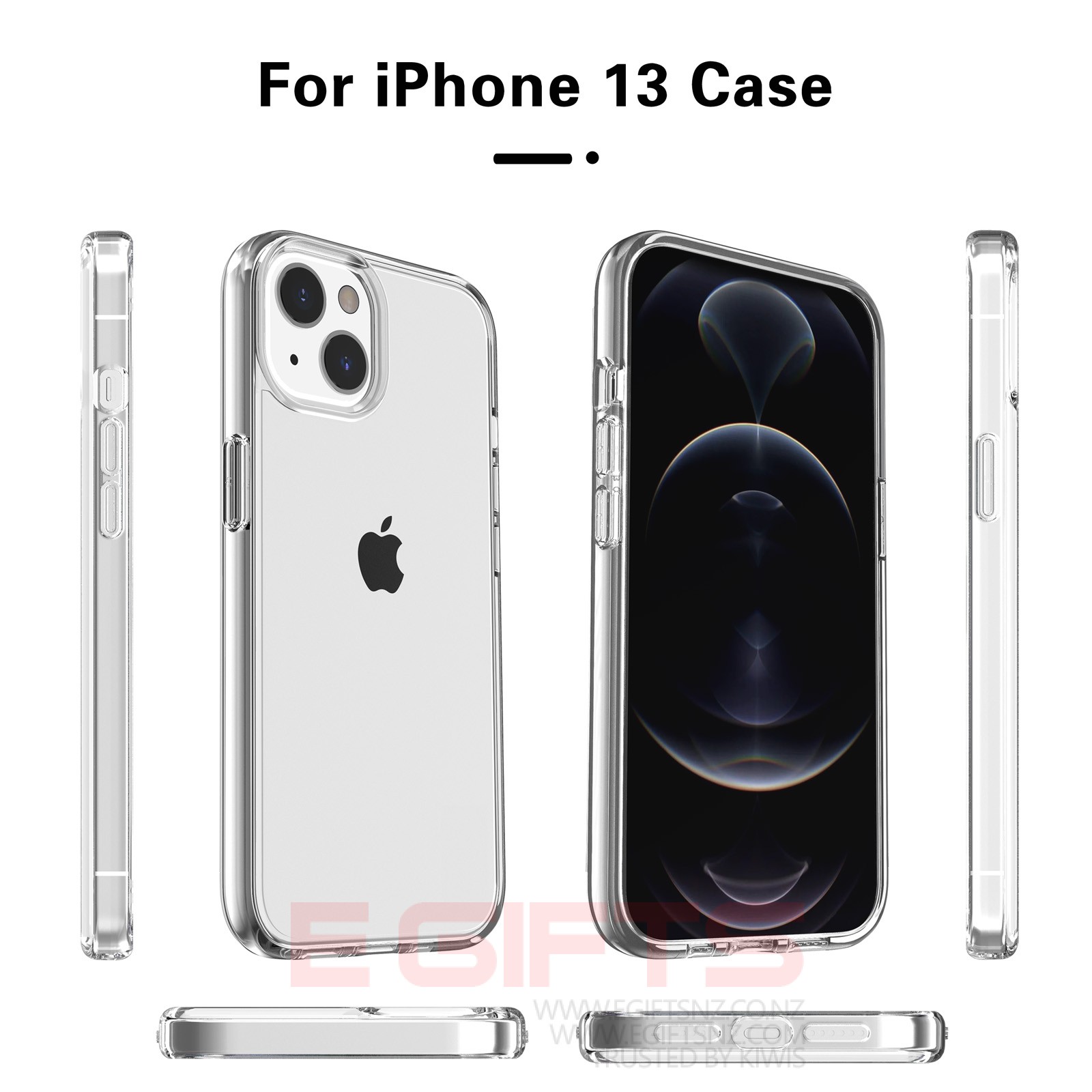 iPhone 13 Pro Tough Clear Case - Image 4