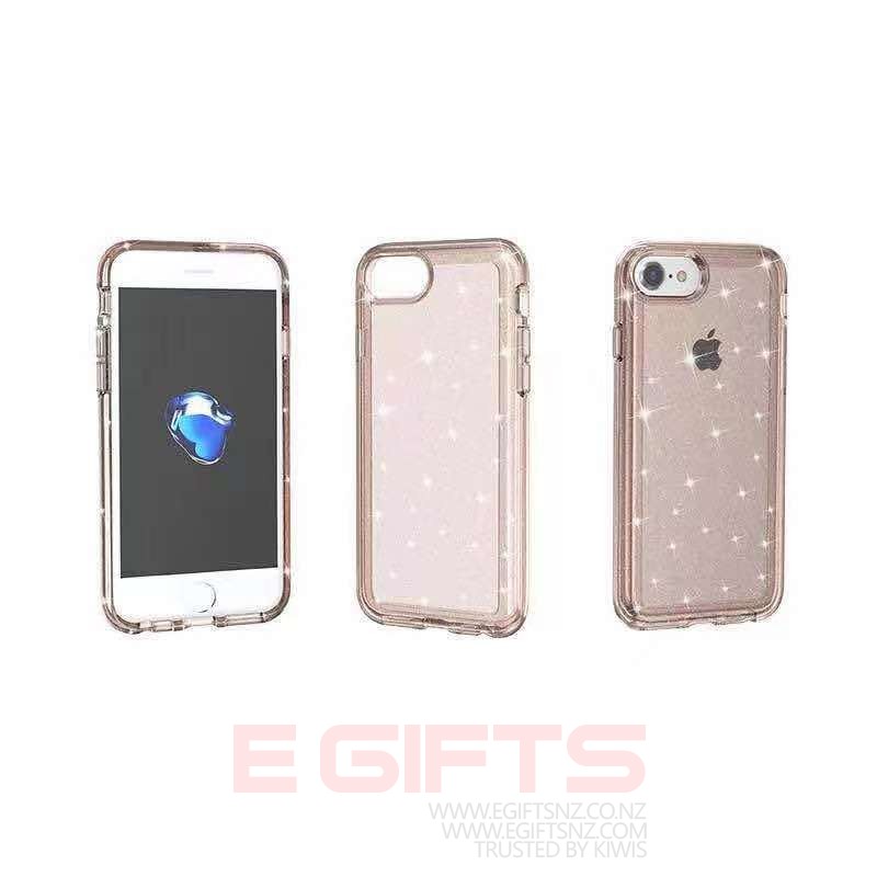 iPhone 6/6S/7/8 SE 2020 Tough Bling Clear Case - Image 4