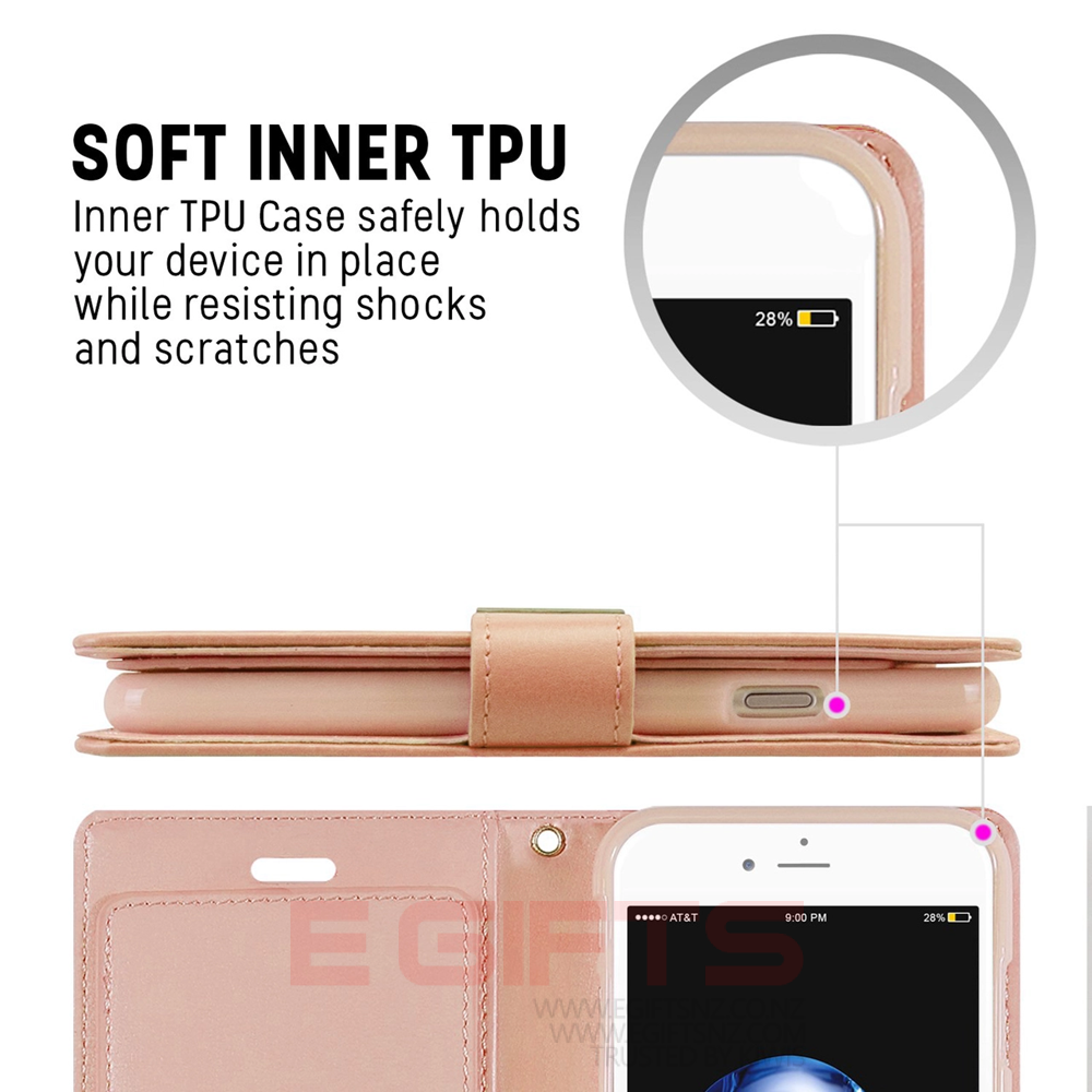 iPhone 11 Mercury Goospery Rich Diary Wallet Case - Image 10