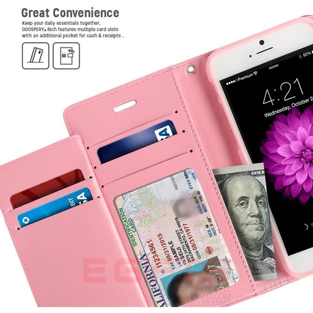 SAMSUNG S20 Ultra Goospery Rich Diary Wallet Case - Image 2