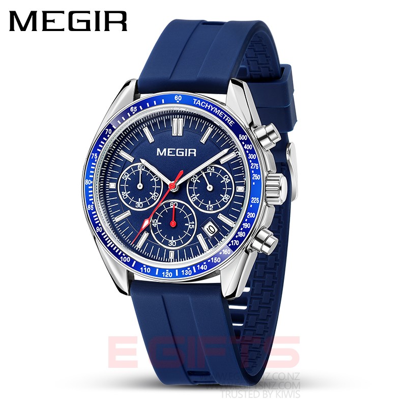 MEGIR Analogue Chronograph Luminous Sport Wrist Watch 8105 - Image 3
