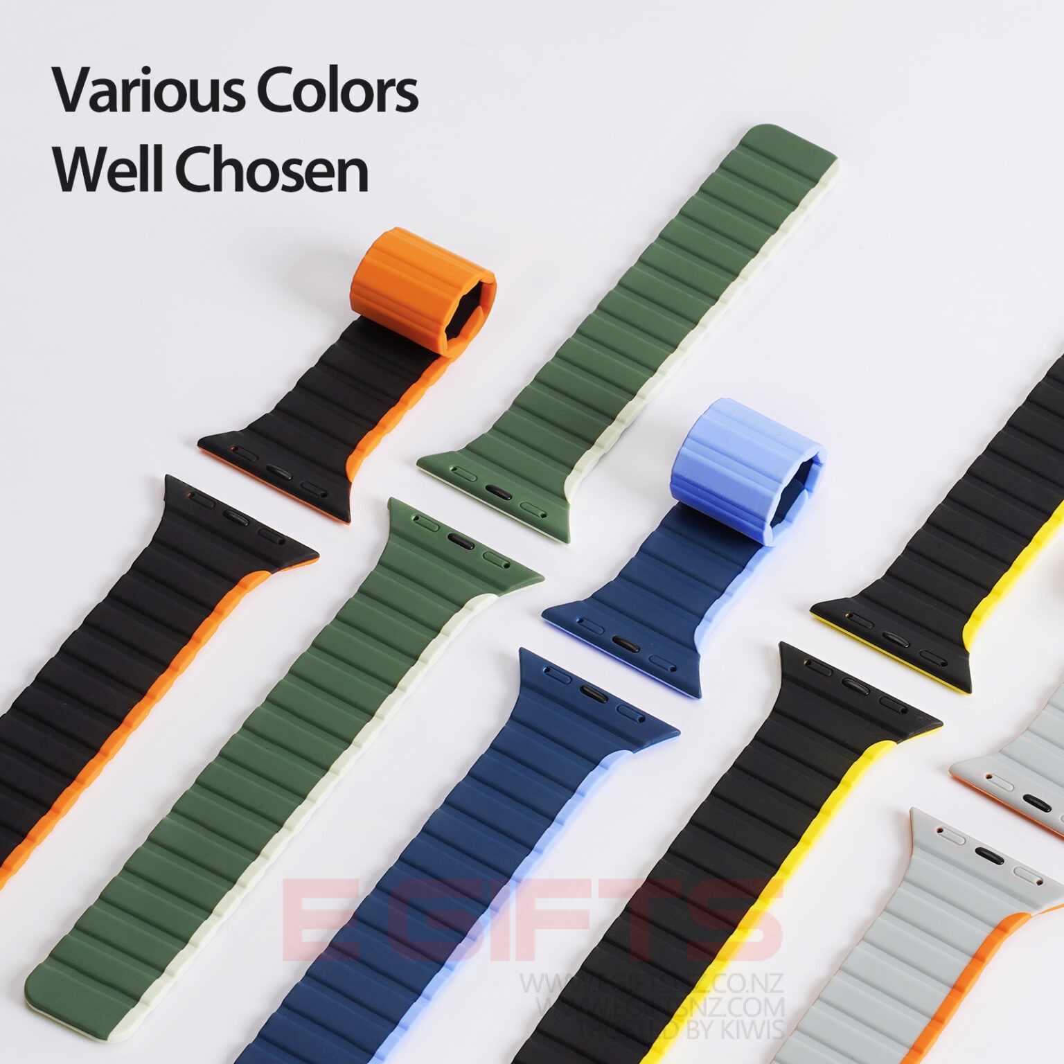 DUX LD Series 38-41mm Apple Watch MAGNETIC SILICONE STRAP - Image 6