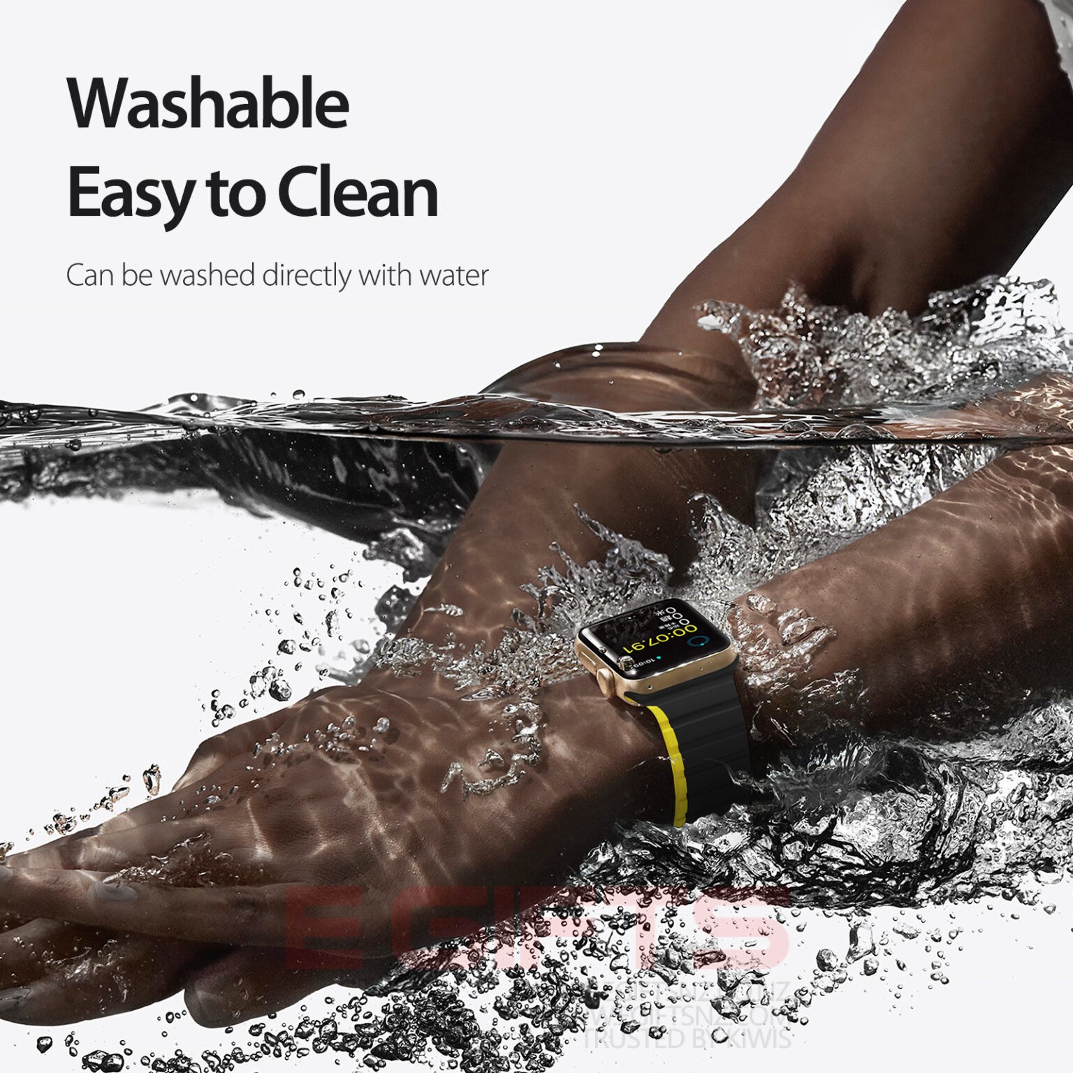 DUX LD Series 38-41mm Apple Watch MAGNETIC SILICONE STRAP - Image 8