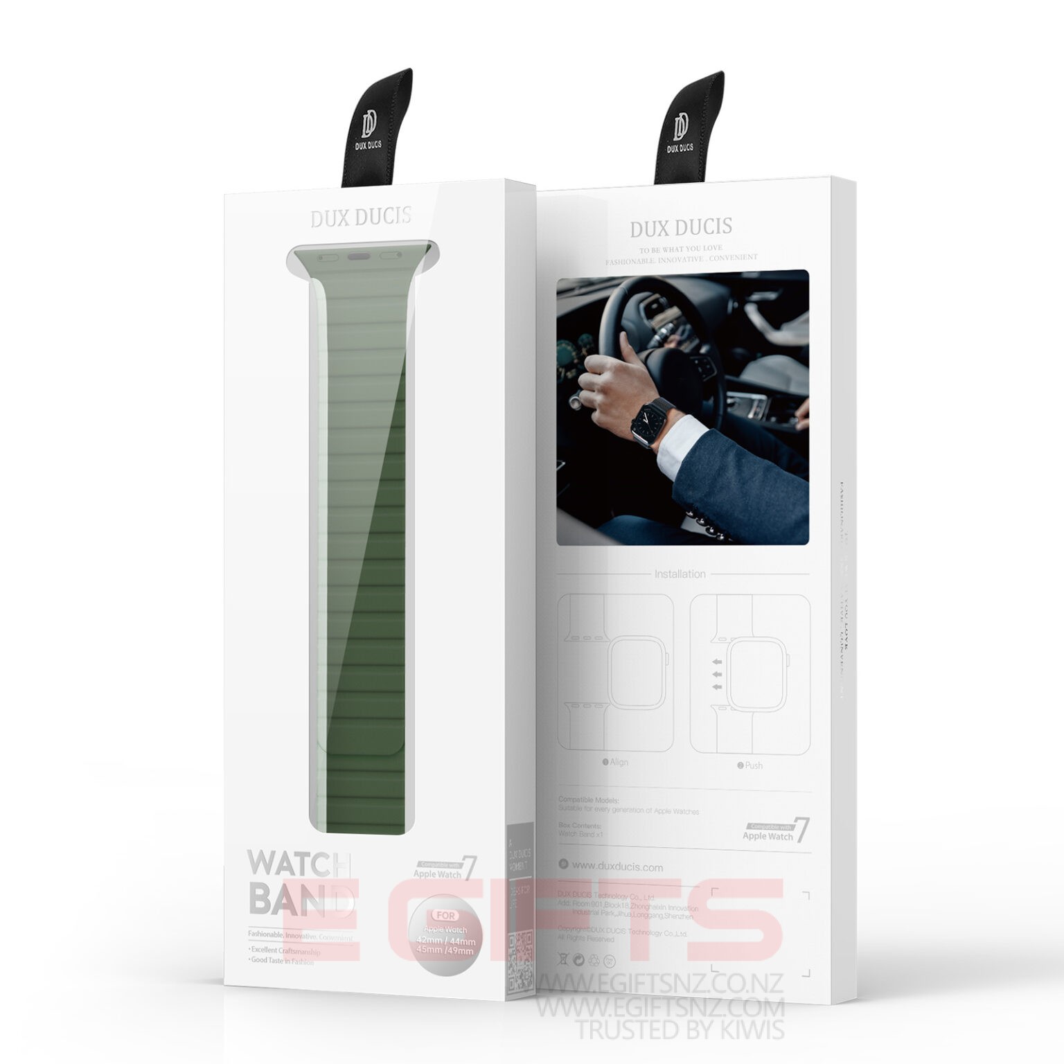 DUX LD Series 38-41mm Apple Watch MAGNETIC SILICONE STRAP - Image 10