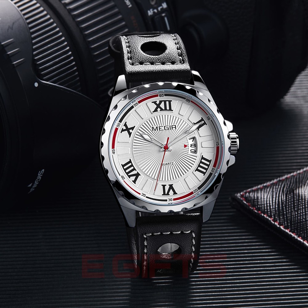 MEGIR SPORTS CALENDAR Watch 1019 - Image 6